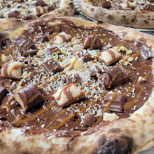 Pizza Tentation, Nutella, Kinder bueno, Kinder maxi, Chocobon, DroopizzBox LOUCHATS